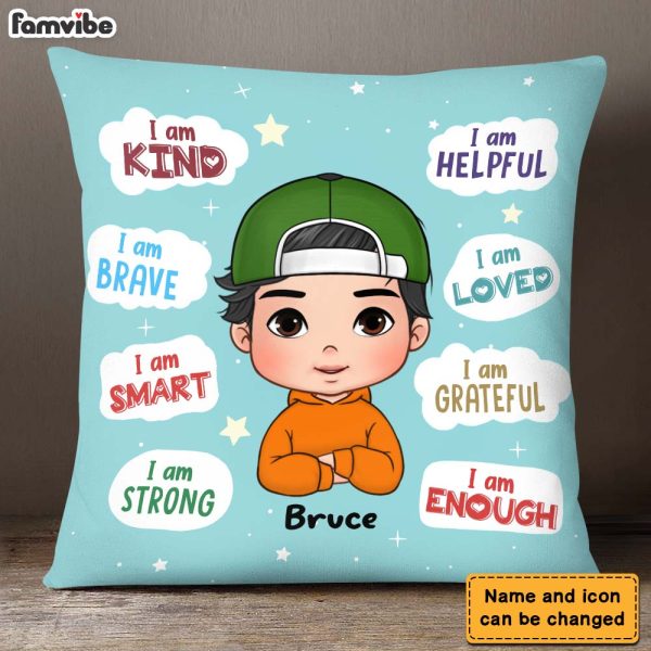 Personalized Gift For Grandson I Am Kind Pillow 23805 For Discount - Image 2