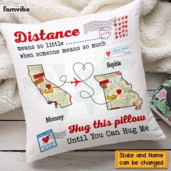 Personalized Long Distance Daughter Pillow AG82 23O47 Online Hot Sale - Image 4