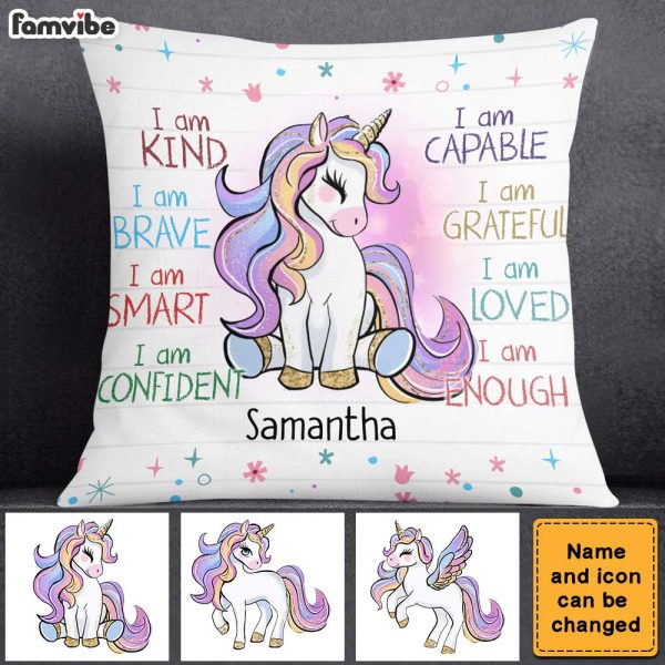 Personalized Gift For Granddaughter I Am Kind Pillow 23680 Supply - Image 3