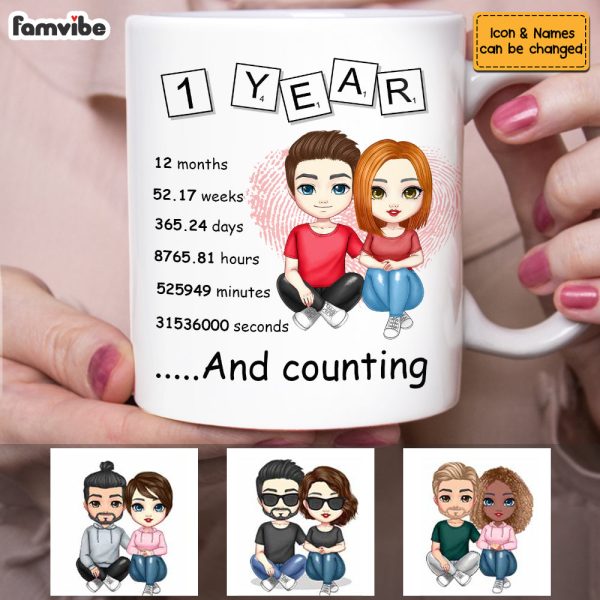 Personalized 1st Anniversary Mug JL141 32O53 Discount - Image 5