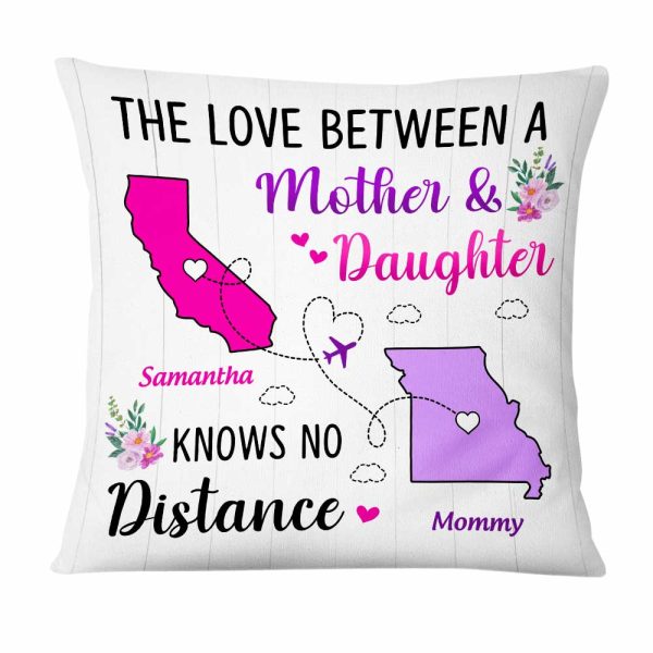 Personalized Long Distance Mom Pillow AG43 23O47 For Cheap