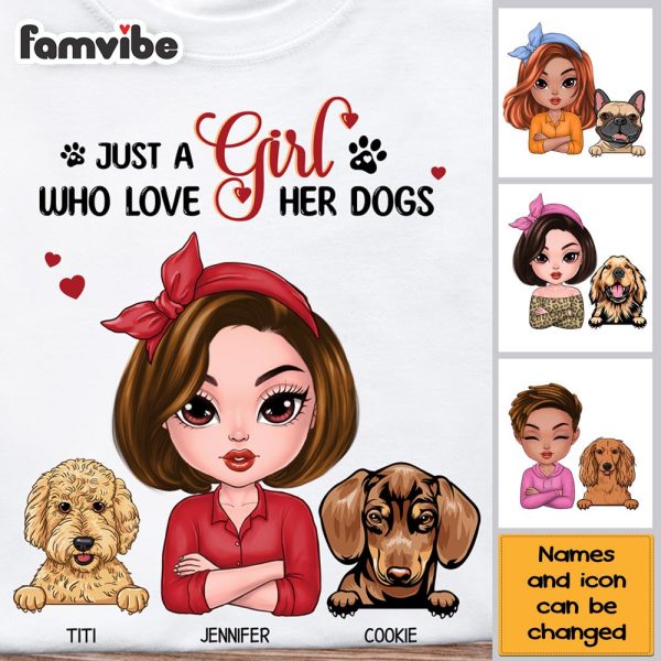 Personalized Gift For Dog Mom Shirt - Hoodie - Sweatshirt 23537 Online Sale - Image 4