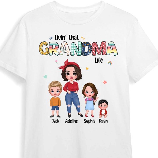 Personalized Living That Grandma Life Shirt - Hoodie - Sweatshirt 23886 For Cheap