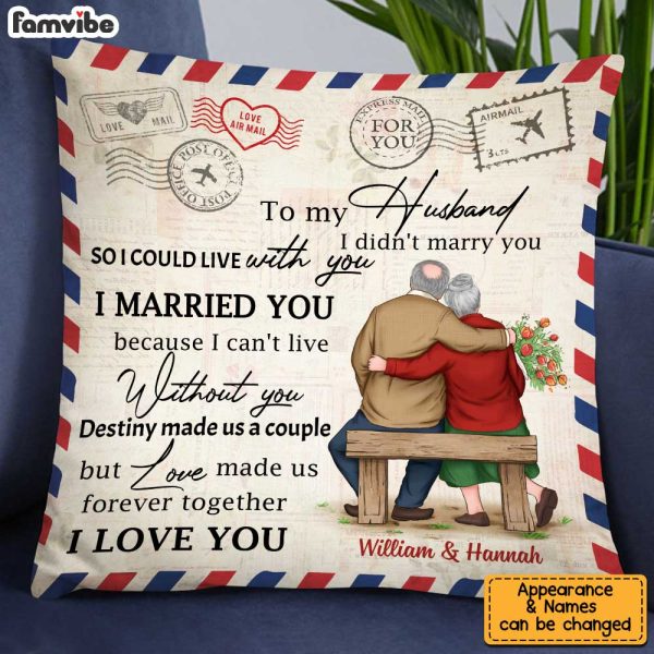 Personalized To My Husband Letter Pillow JN225 23O34 For Sale - Image 4
