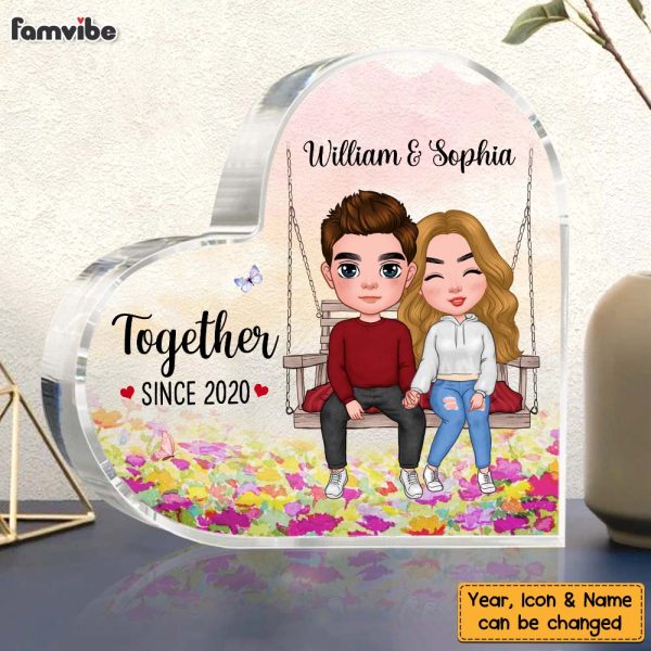 Personalized Together Since Couple Acrylic Plaque DB272 85O47 Online Hot Sale - Image 4