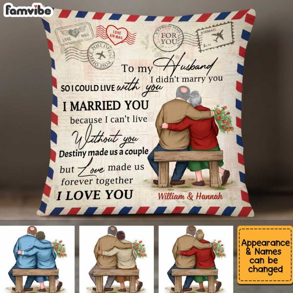 Personalized To My Husband Letter Pillow JN225 23O34 For Sale - Image 3