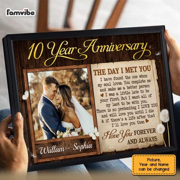 Personalized Anniversary The Day Photo Poster JL54 23O47 Fashion - Image 3