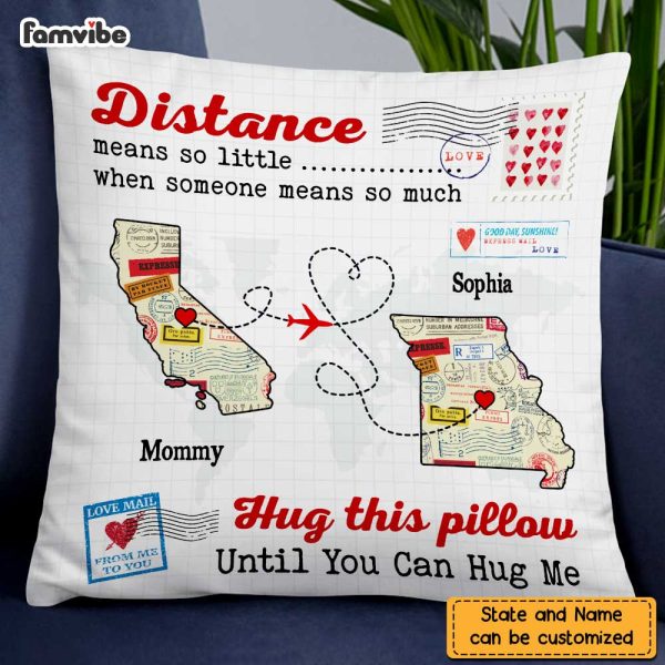 Personalized Long Distance Daughter Pillow AG82 23O47 Online Hot Sale - Image 5