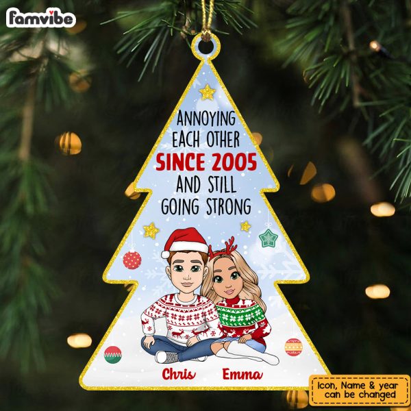 Personalized Annoying Each Other & Still Going Strong Ornament NB147 36O73 For Cheap - Image 3