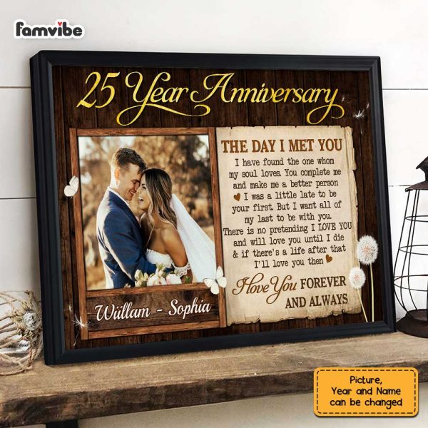 Personalized Anniversary The Day Photo Poster JL54 23O47 Fashion - Image 5