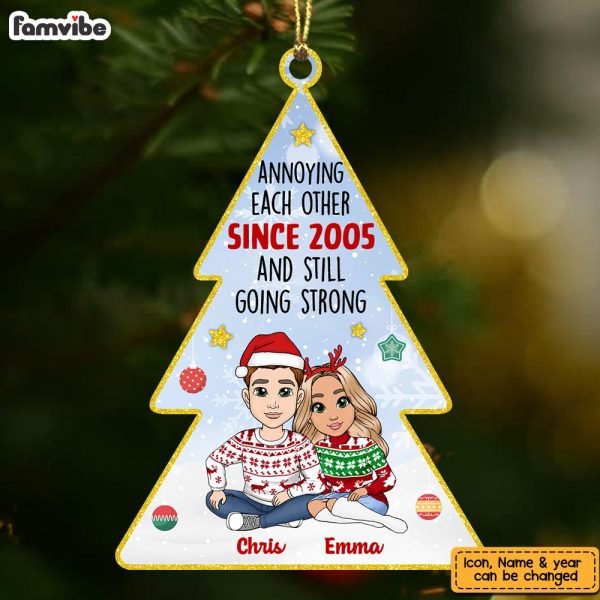 Personalized Annoying Each Other & Still Going Strong Ornament NB147 36O73 For Cheap - Image 4