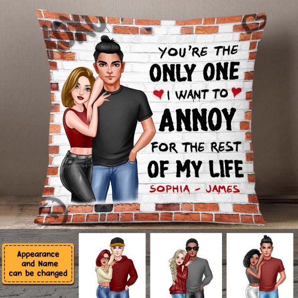 Personalized Gift For Couple You Are The One Pillow DB272 30O47 For Cheap - Image 3