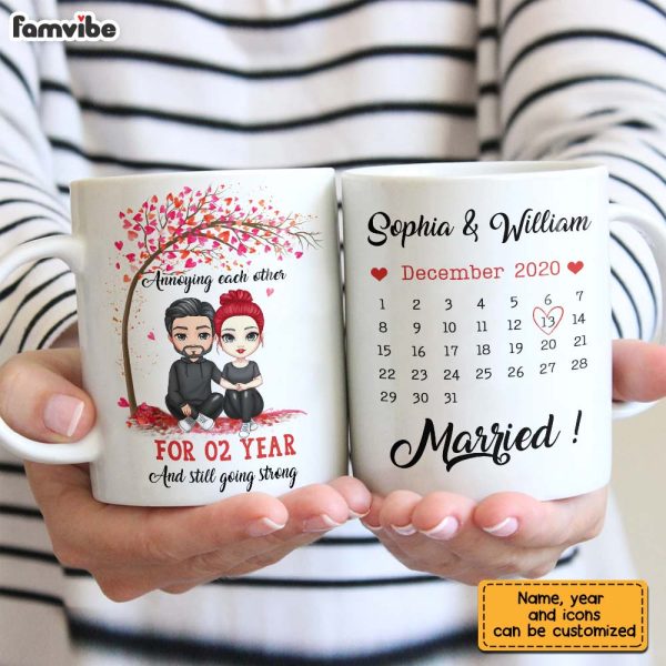 Personalized Anniversary Calendar Mug JL147 30O28 Online Hot Sale - Image 4