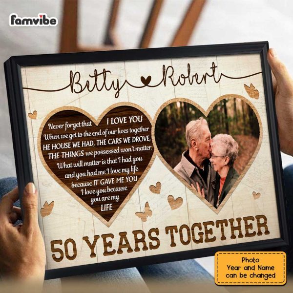 Personalized Anniversary I Had You Photo Poster JL63 23O47 Online now - Image 3