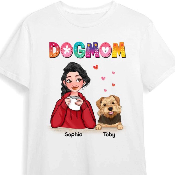 Personalized Gift for Dog Mom Shirt - Hoodie - Sweatshirt 23742 For Discount