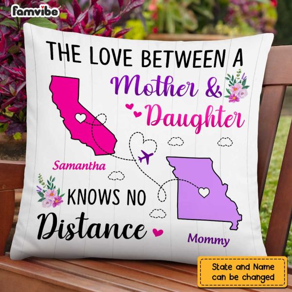 Personalized Long Distance Mom Pillow AG43 23O47 For Cheap - Image 5