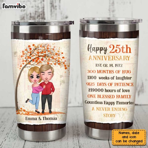 Personalized Anniversary Steel Tumbler JL212 30O31 For Cheap - Image 5