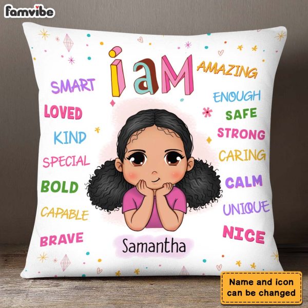 Personalized Gift For Granddaughter I Am Kind Pillow 23578 For Cheap - Image 2