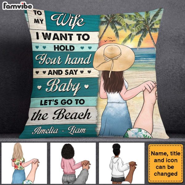 Personalized To My Wife Pillow DB144 85O28 Discount - Image 3