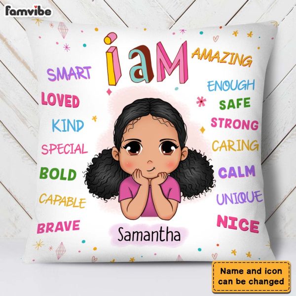 Personalized Gift For Granddaughter I Am Kind Pillow 23578 For Cheap - Image 3