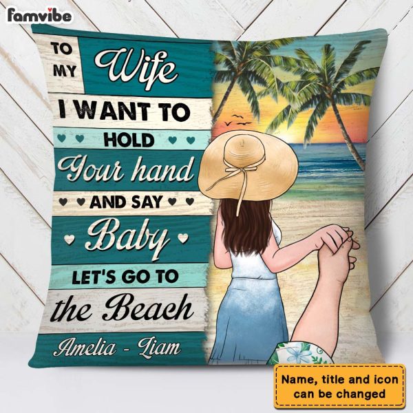 Personalized To My Wife Pillow DB144 85O28 Discount - Image 4