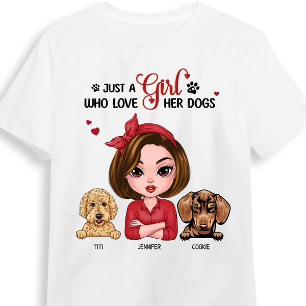 Personalized Gift For Dog Mom Shirt - Hoodie - Sweatshirt 23537 Online Sale