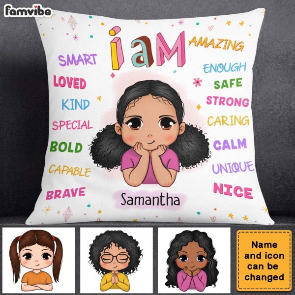 Personalized Gift For Granddaughter I Am Kind Pillow 23578 For Cheap - Image 4