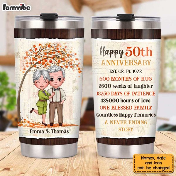Personalized Anniversary Steel Tumbler JL212 30O31 For Cheap - Image 2