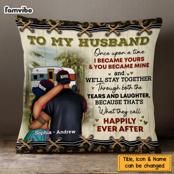 Personalized To My Husband Pillow DB61 85O58 on Sale - Image 2