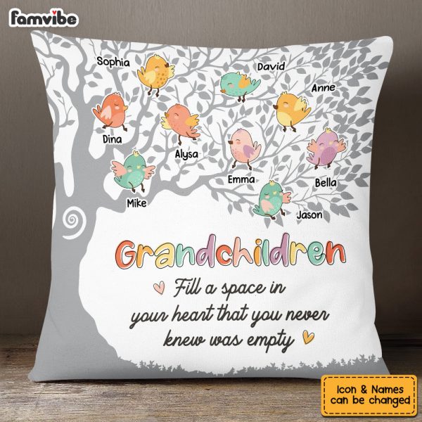 Personalized Grandma Grandchildren Pillow OB121 23O53 on Sale - Image 2