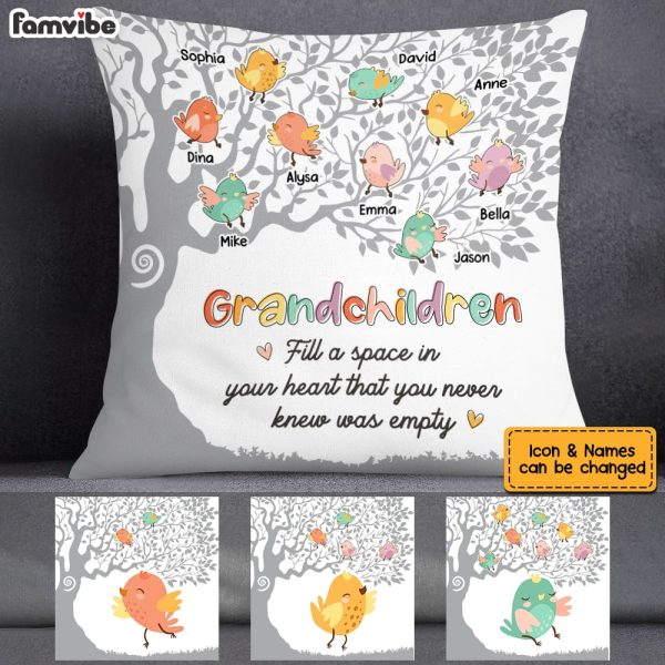 Personalized Grandma Grandchildren Pillow OB121 23O53 on Sale - Image 5