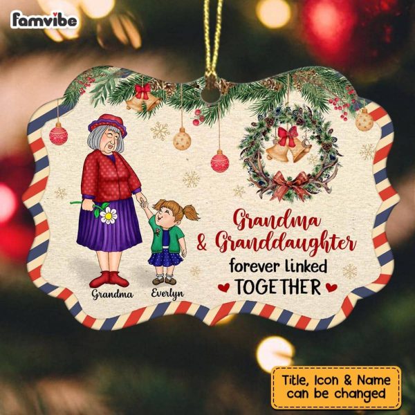 Personalized  Grandma And Granddaughter Benelux Ornament NB161 36O58 Hot on Sale - Image 3