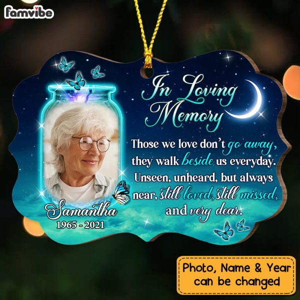 Personalized Memo Those We Love Don t Go Away Benelux Ornament NB32 32O53 Online - Image 4