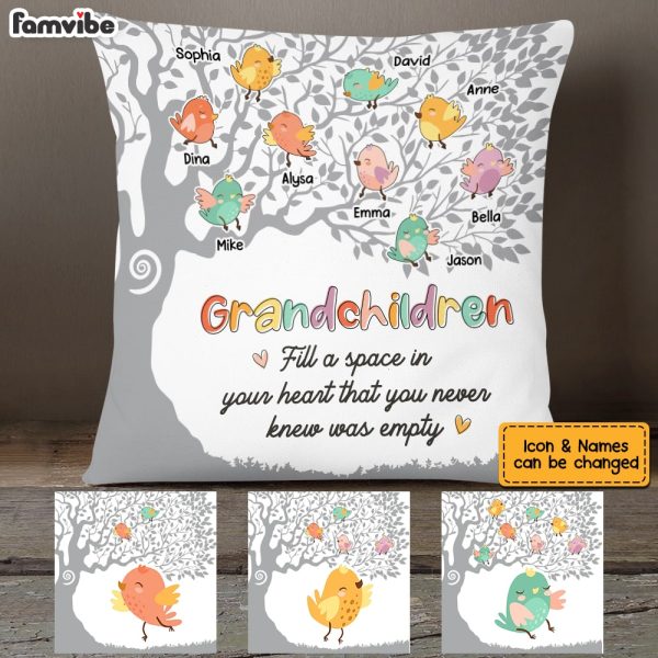 Personalized Grandma Grandchildren Pillow OB121 23O53 on Sale - Image 4