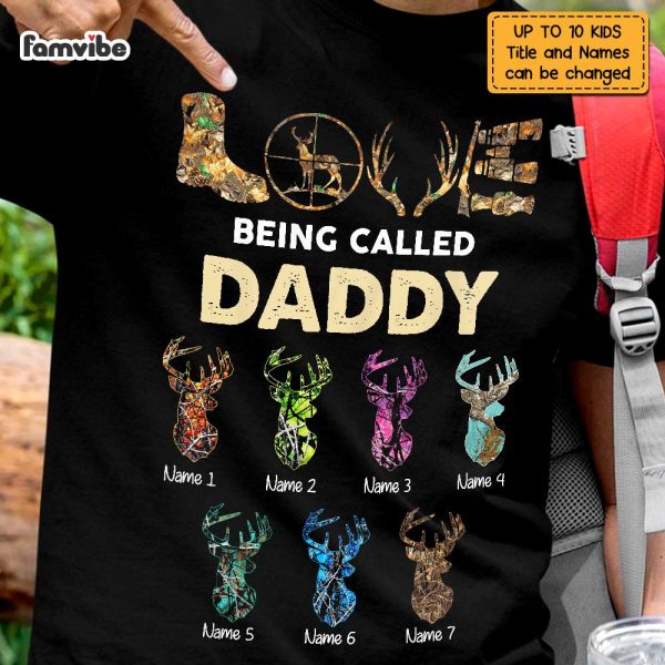 Personalized Dad Hunting Deer T Shirt JN84 30O47 Fashion - Image 4