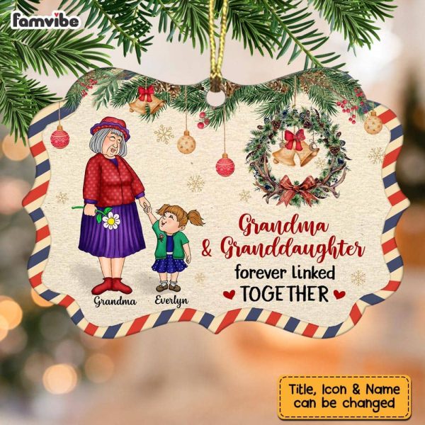 Personalized  Grandma And Granddaughter Benelux Ornament NB161 36O58 Hot on Sale - Image 5