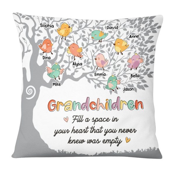 Personalized Grandma Grandchildren Pillow OB121 23O53 on Sale