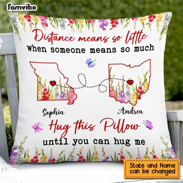Personalized Long Distance Pillow AG131 23O47 Online - Image 5