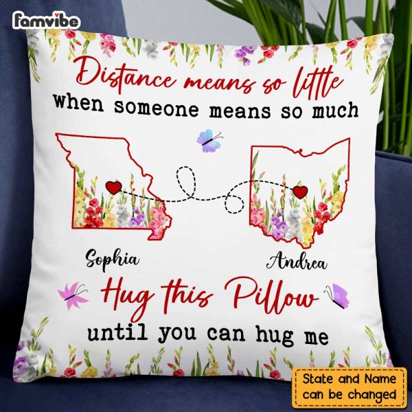 Personalized Long Distance Pillow AG131 23O47 Online - Image 4